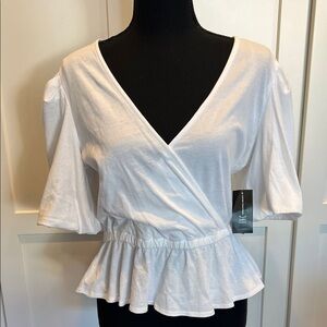 Inc International Concepts NWT INC International Concepts White Blouses Size S